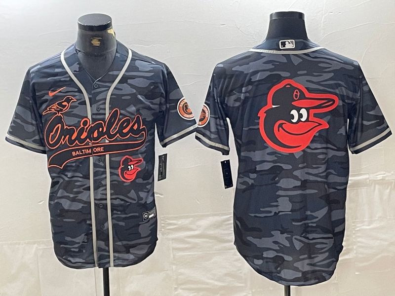 Men Baltimore Orioles Blank Camo Jointly 2024 Nike MLB Jersey style 8->boston celtics->NBA Jersey